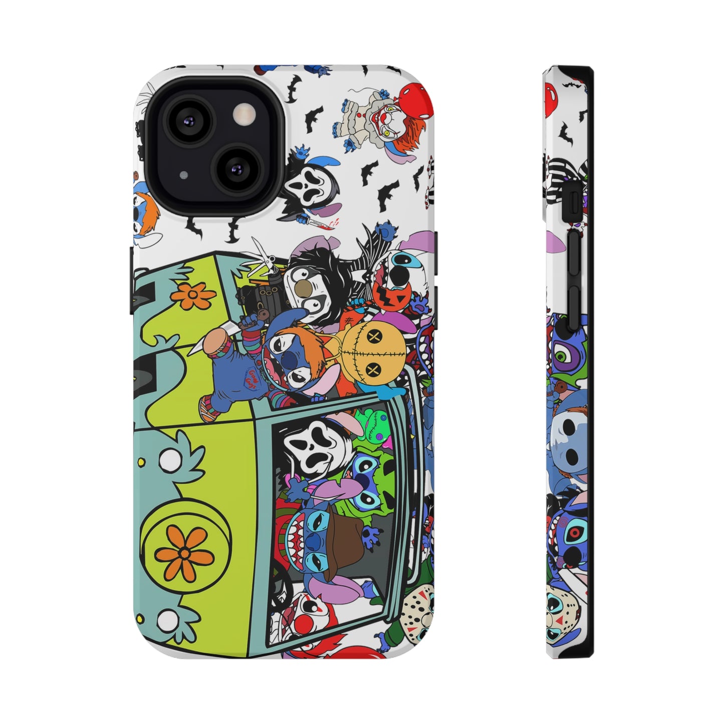 Halloween Mystery Machine Print Impact-Resistant Cases