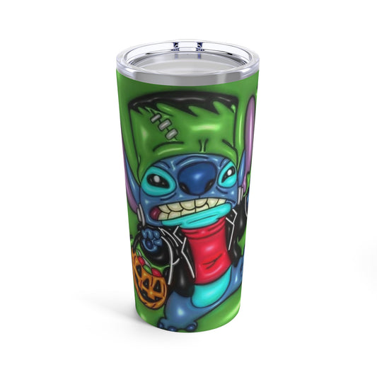 Halloween Print, Skinny Steel Tumbler with Straw, 20oz