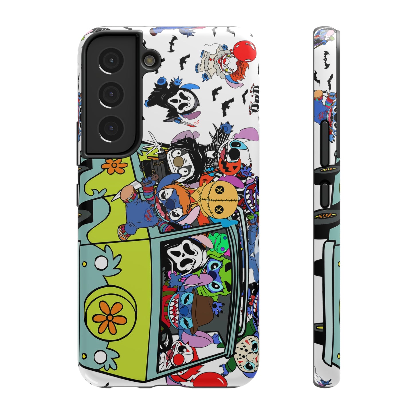 Halloween Mystery Machine Print Impact-Resistant Cases