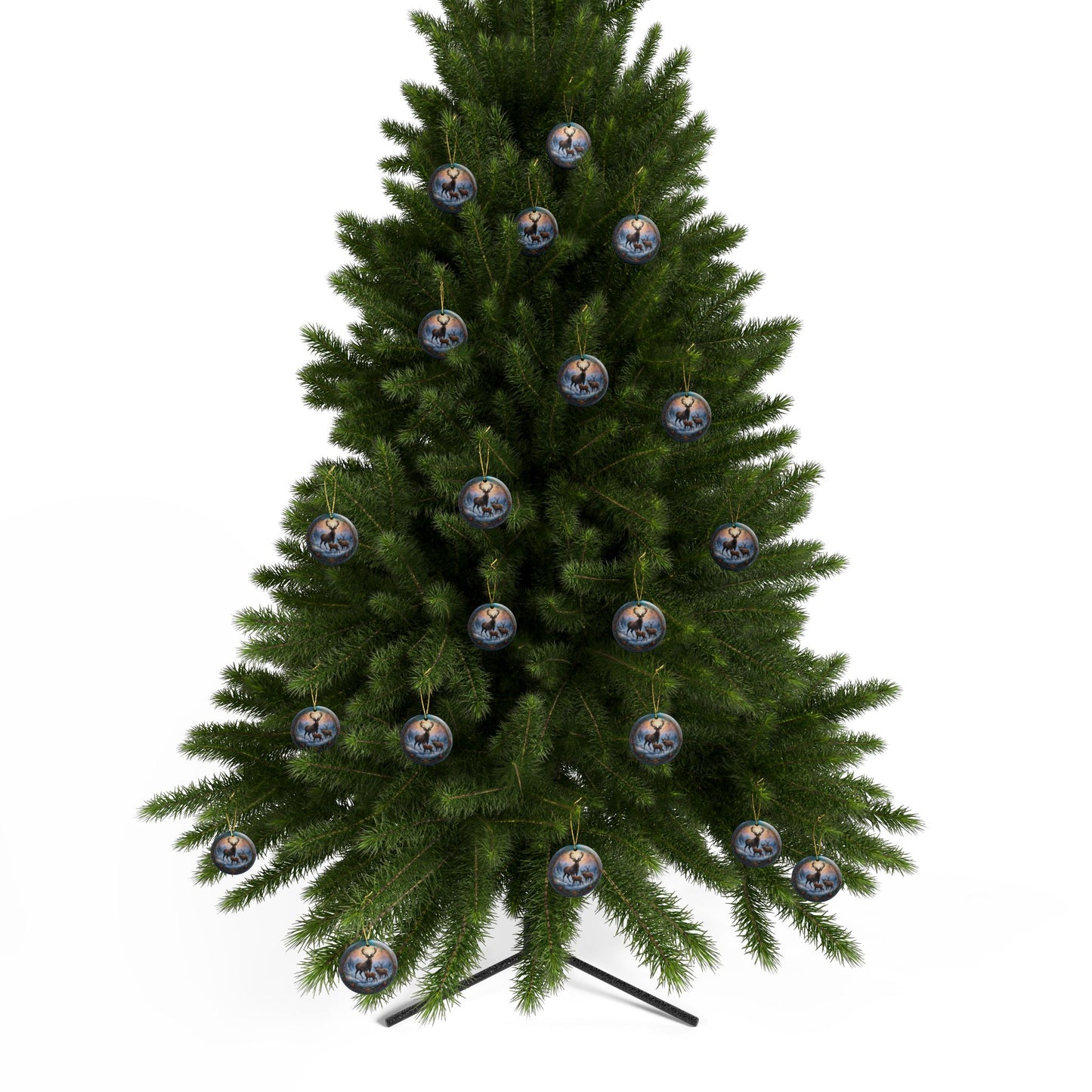 Reindeer Ceramic Ornaments (1pcs, 5pcs, 10pcs, 20pcs)