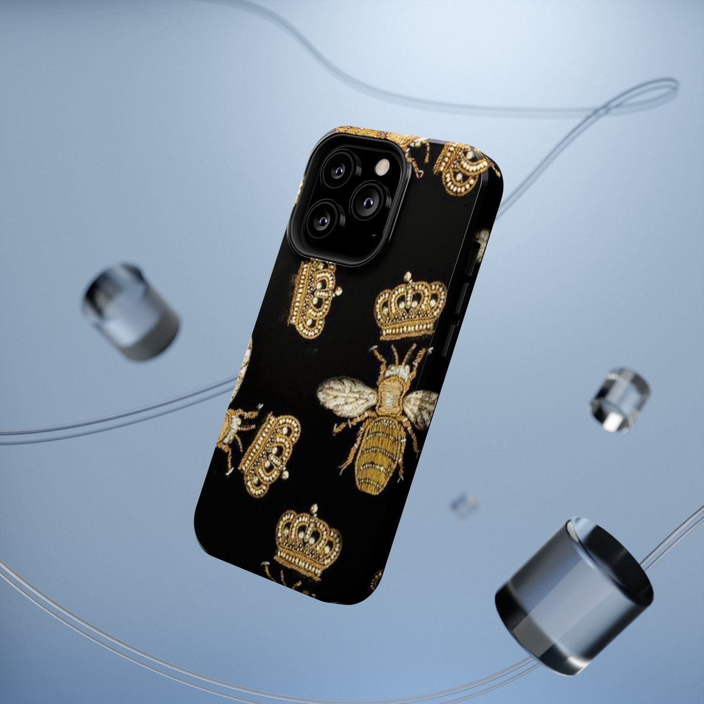 Queen Bee Print Impact-Resistant Cases