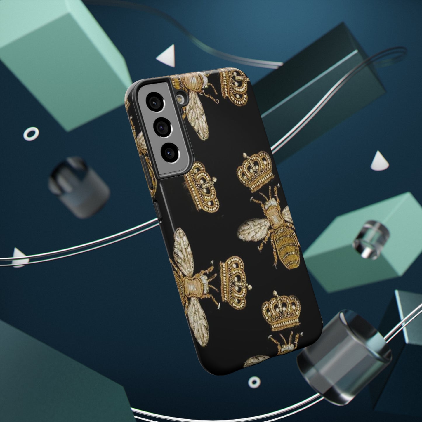 Queen Bee Print Impact-Resistant Cases