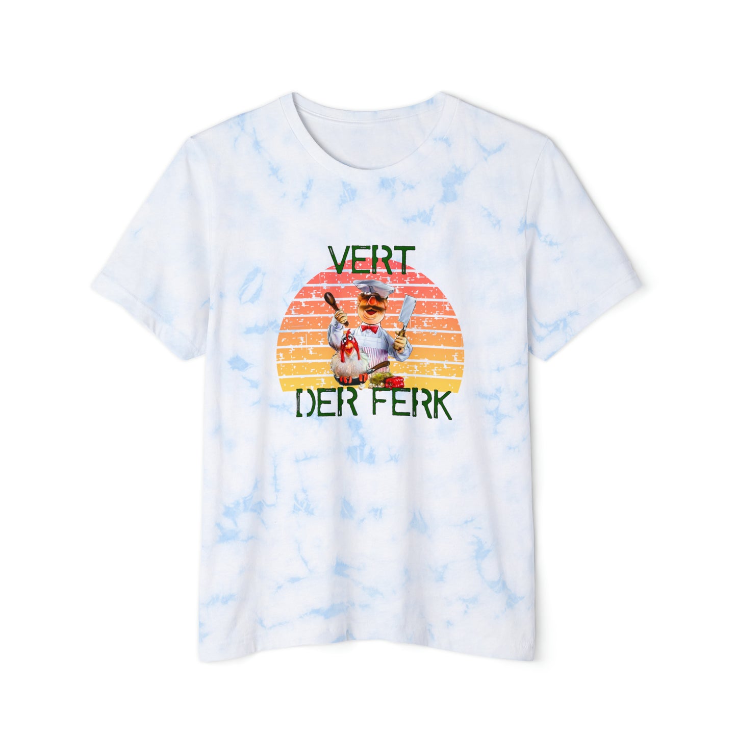What Da Ferk Unisex FWD Fashion Tie-Dyed T-Shirt