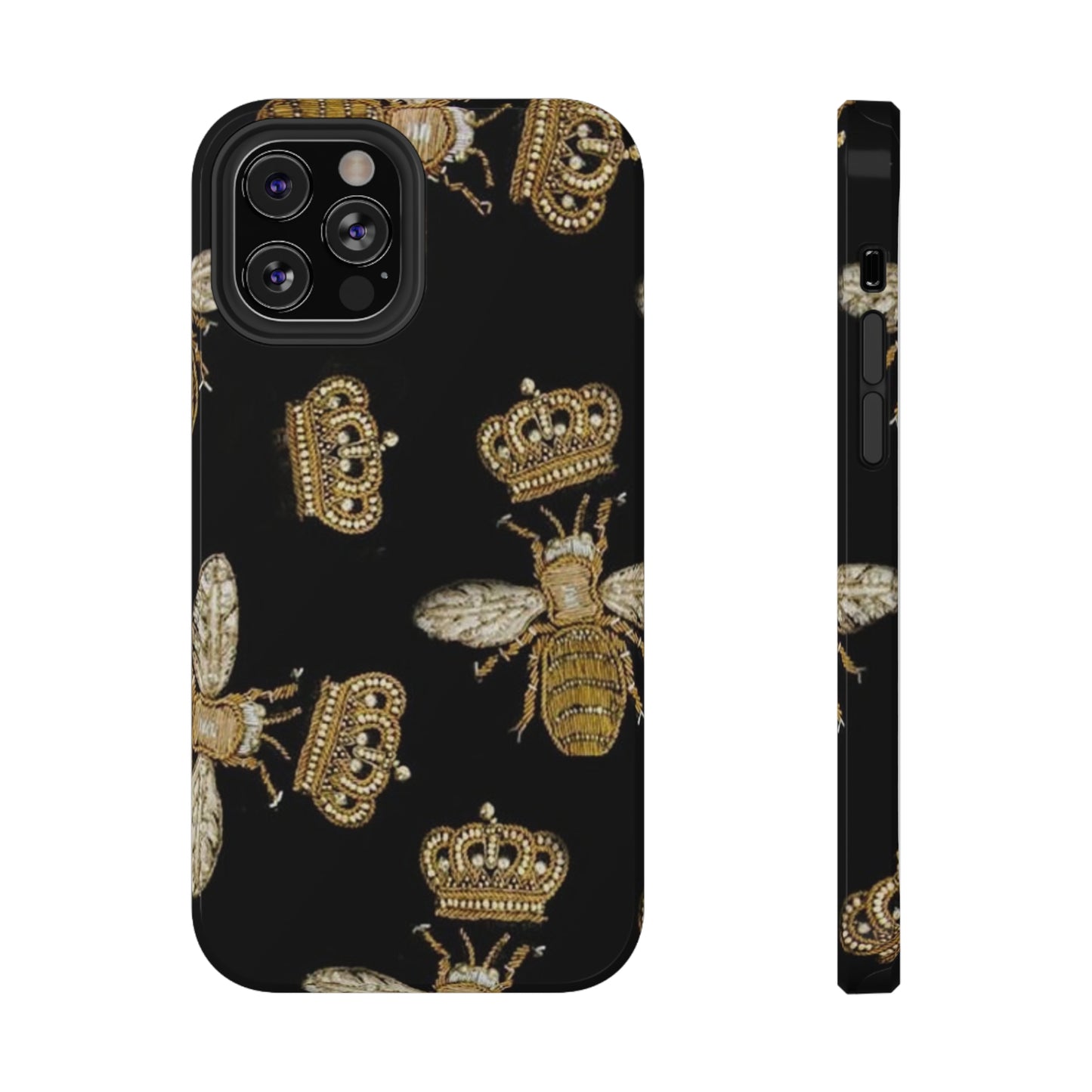 Queen Bee Print Impact-Resistant Cases