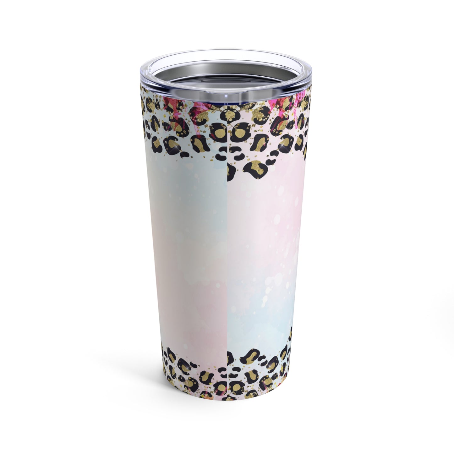 Flower Piglet Skinny Steel Tumbler with Straw, 20oz