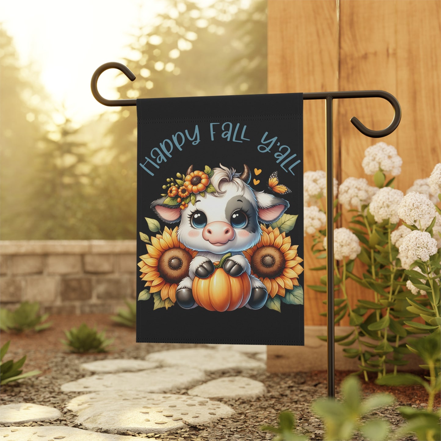 Garden Flag - Happy Fall Y’all Banner