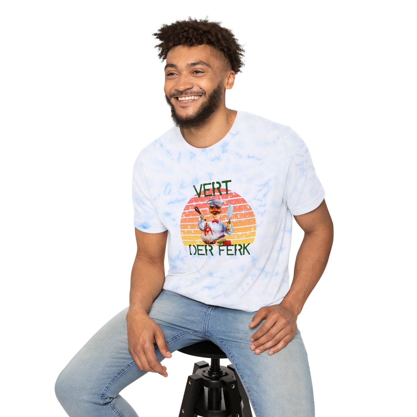 What Da Ferk Unisex FWD Fashion Tie-Dyed T-Shirt