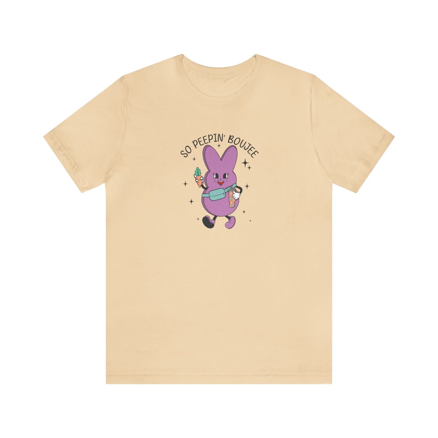 So Peepin’ Boujee Print Jersey Short Sleeve Tee