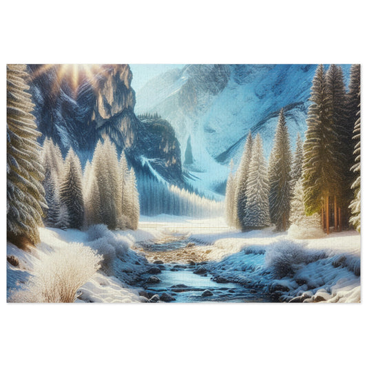 Mountain Wonderland Jigsaw Puzzle