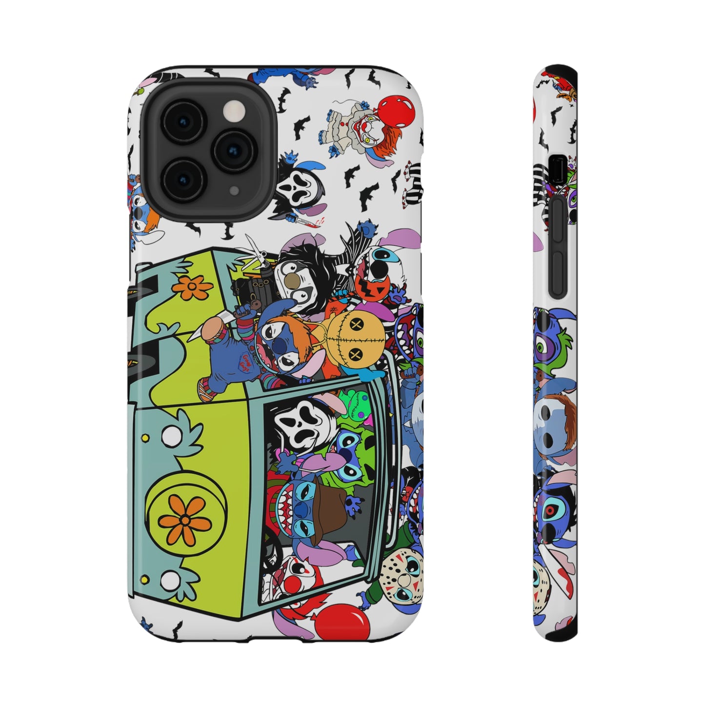 Halloween Mystery Machine Print Impact-Resistant Cases