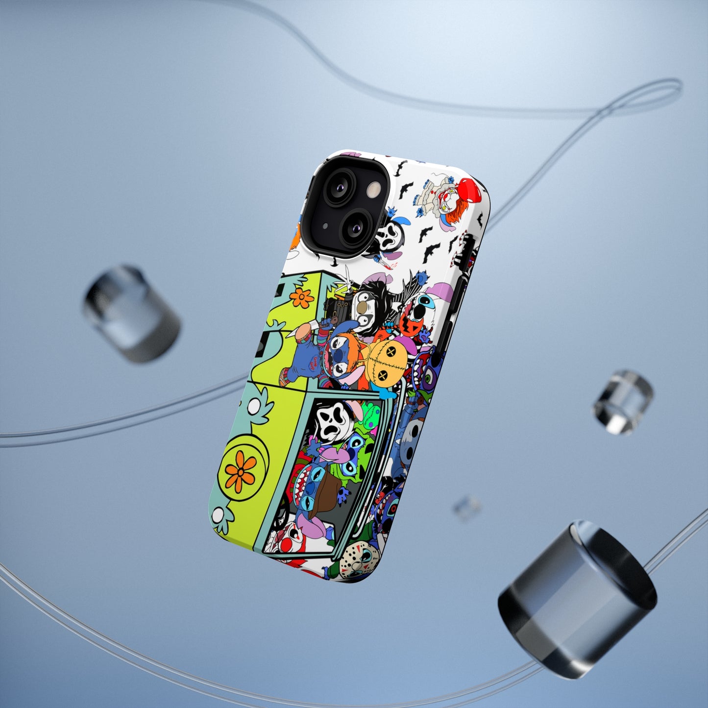 Halloween Mystery Machine Print Impact-Resistant Cases