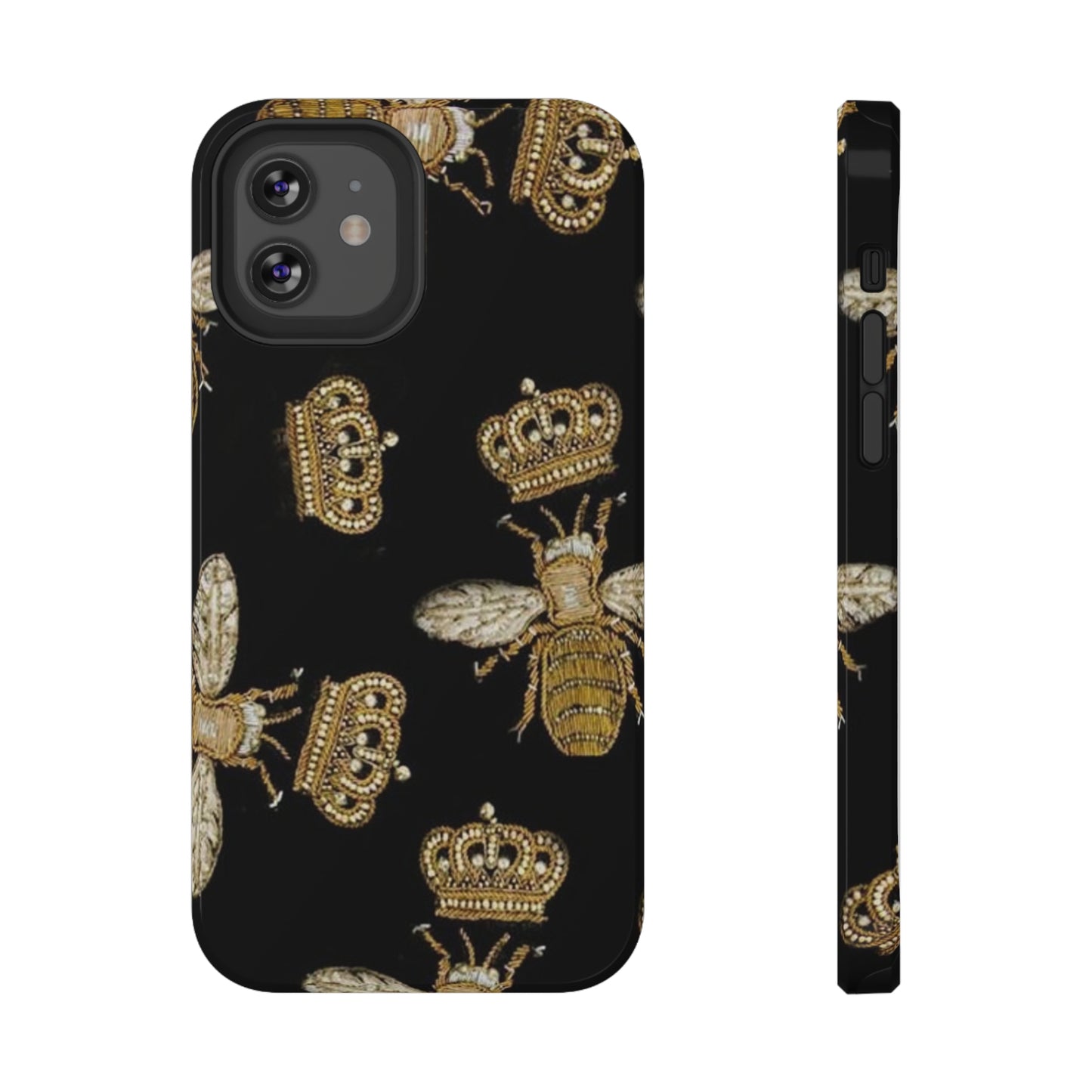 Queen Bee Print Impact-Resistant Cases