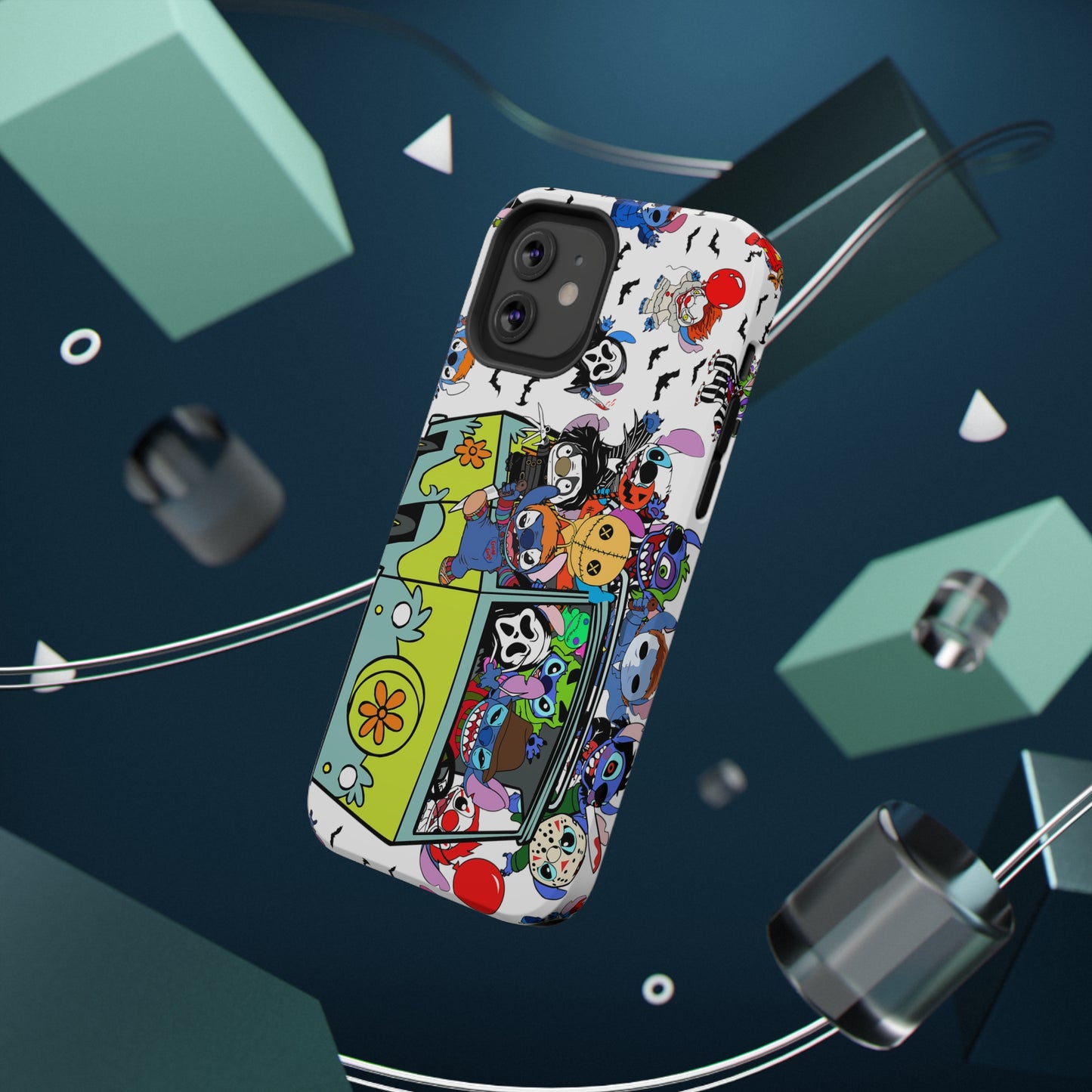 Halloween Mystery Machine Print Impact-Resistant Cases
