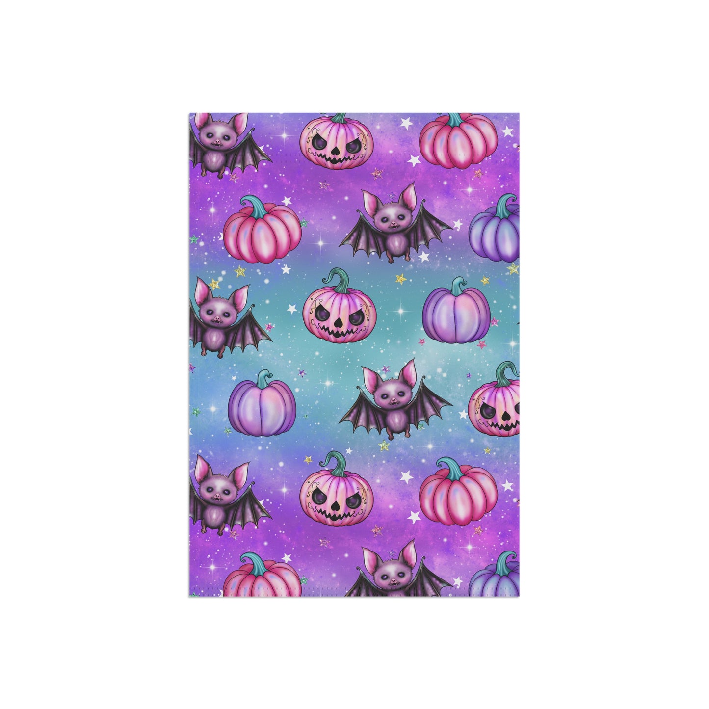 Cute Spooky Banner Garden Flag