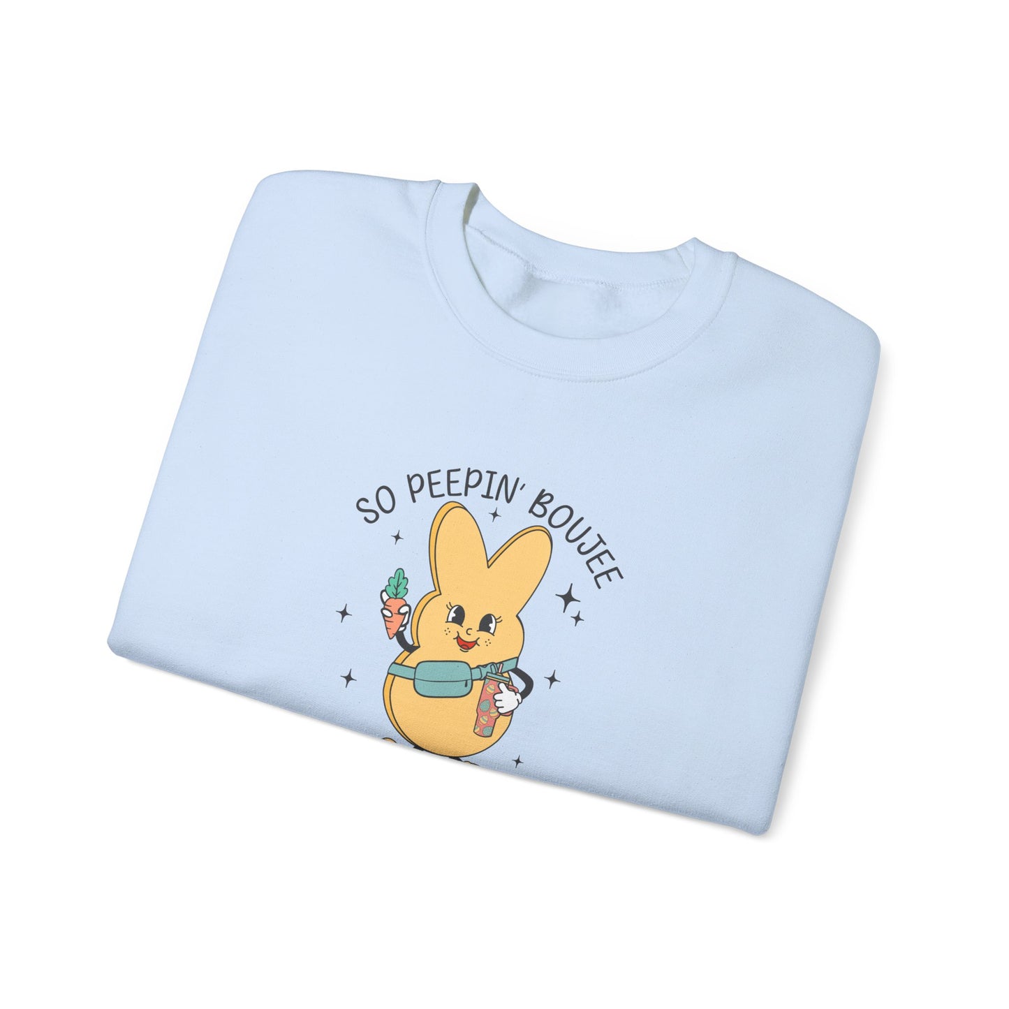 So Peein’ Boujee, Unisex Heavy Blend™ Crewneck Sweatshirt