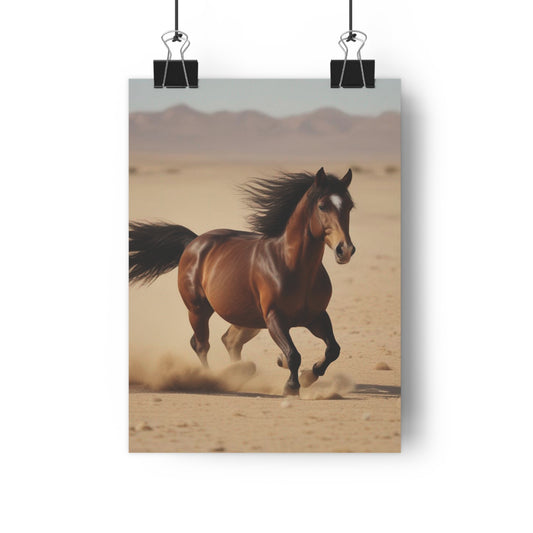 Desert Mustang 8”x11” Art Print