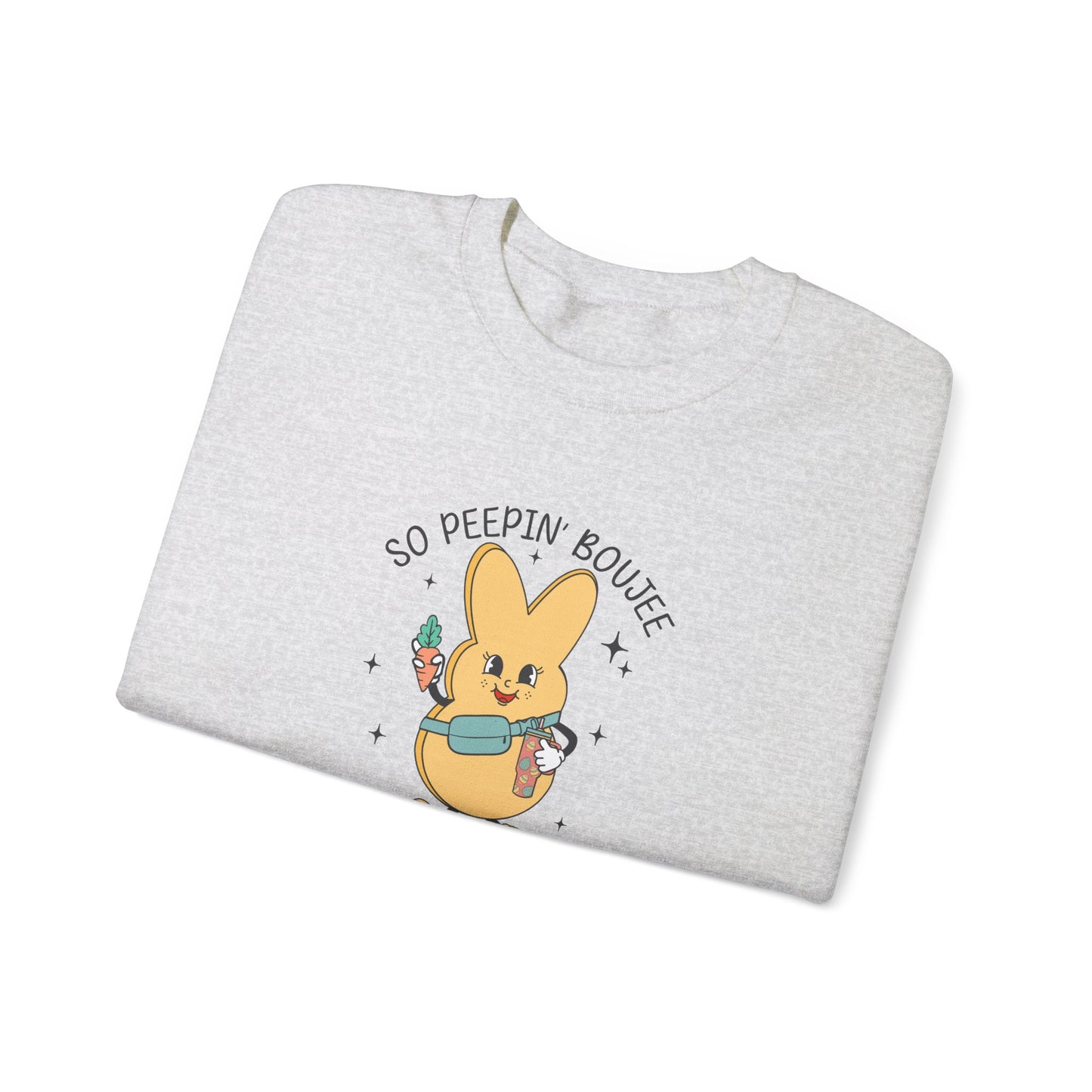 So Peein’ Boujee, Unisex Heavy Blend™ Crewneck Sweatshirt