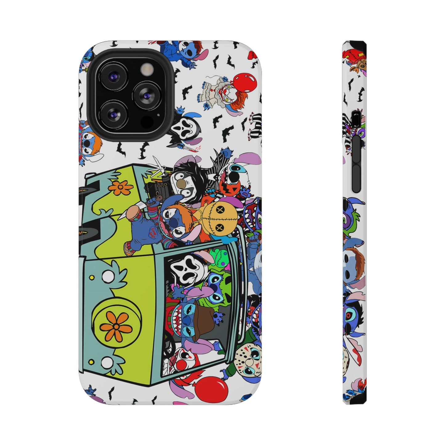 Halloween Mystery Machine Print Impact-Resistant Cases