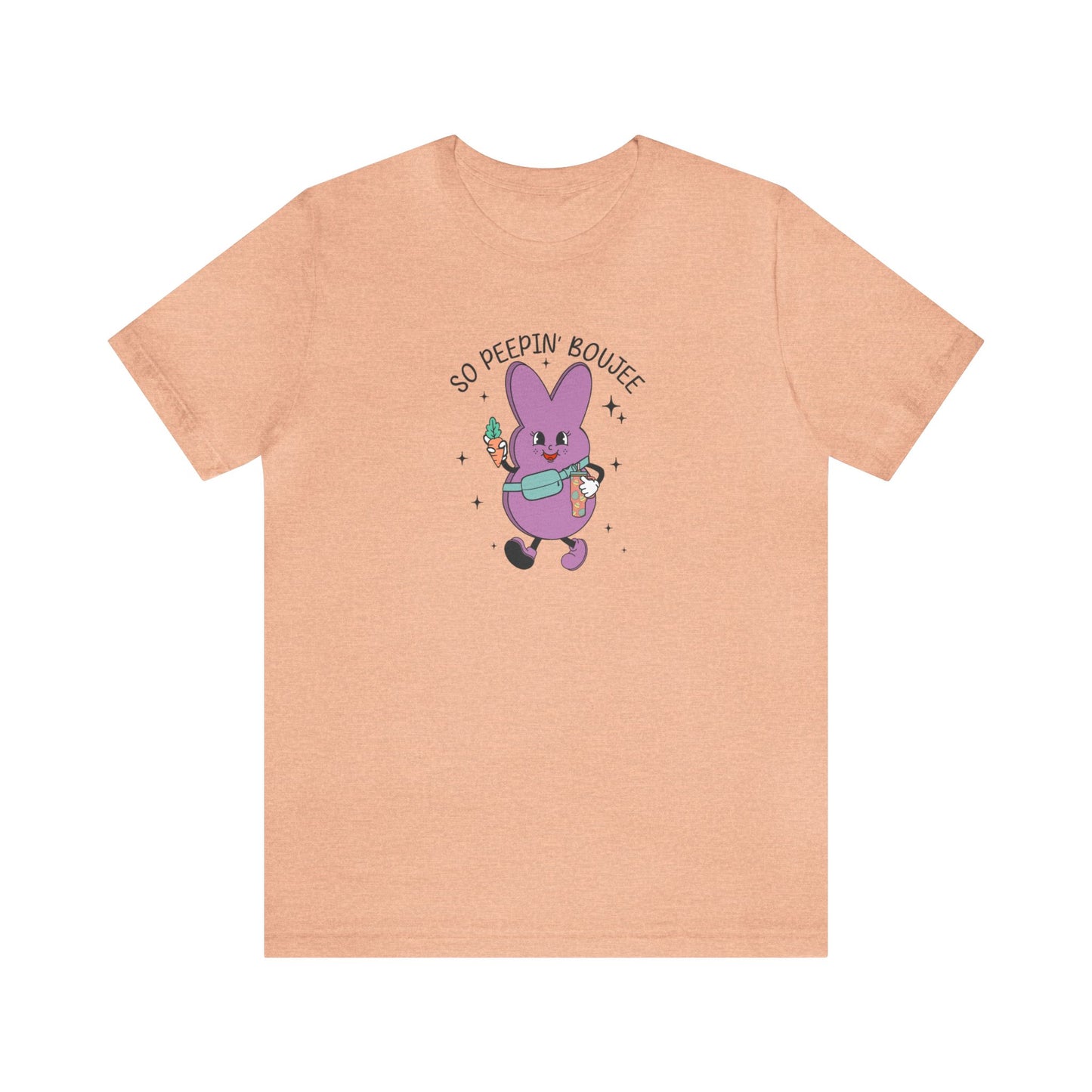So Peepin’ Boujee Print Jersey Short Sleeve Tee