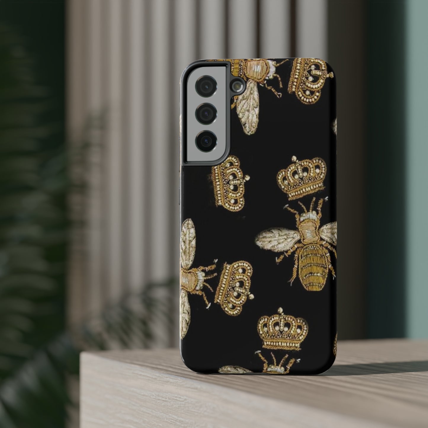 Queen Bee Print Impact-Resistant Cases