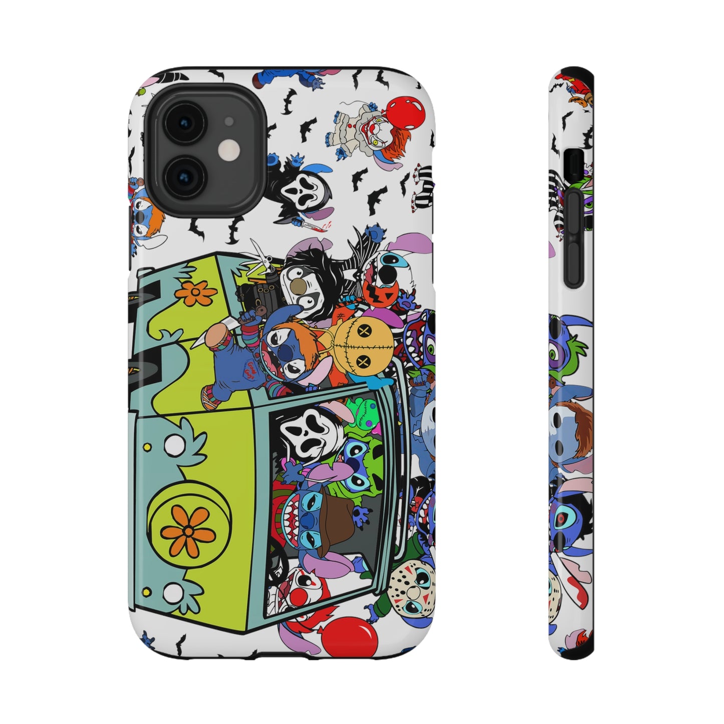 Halloween Mystery Machine Print Impact-Resistant Cases