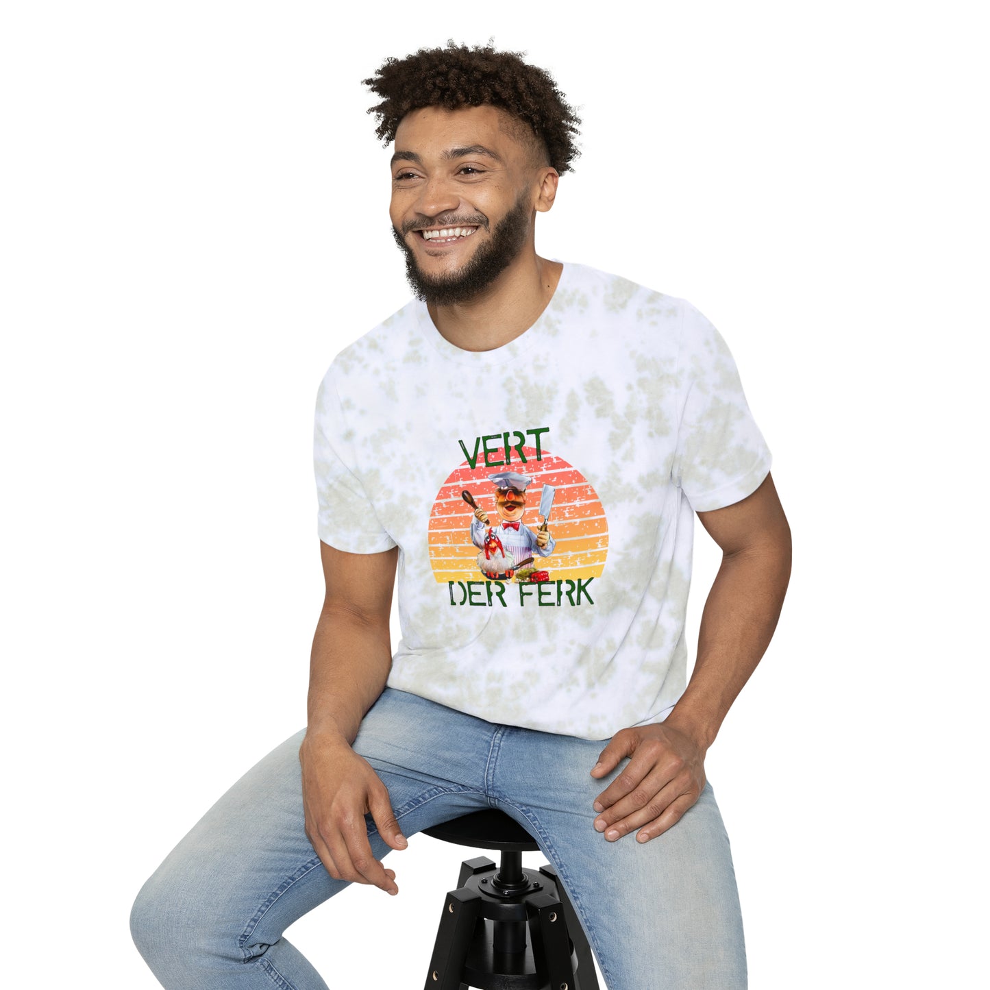 What Da Ferk Unisex FWD Fashion Tie-Dyed T-Shirt