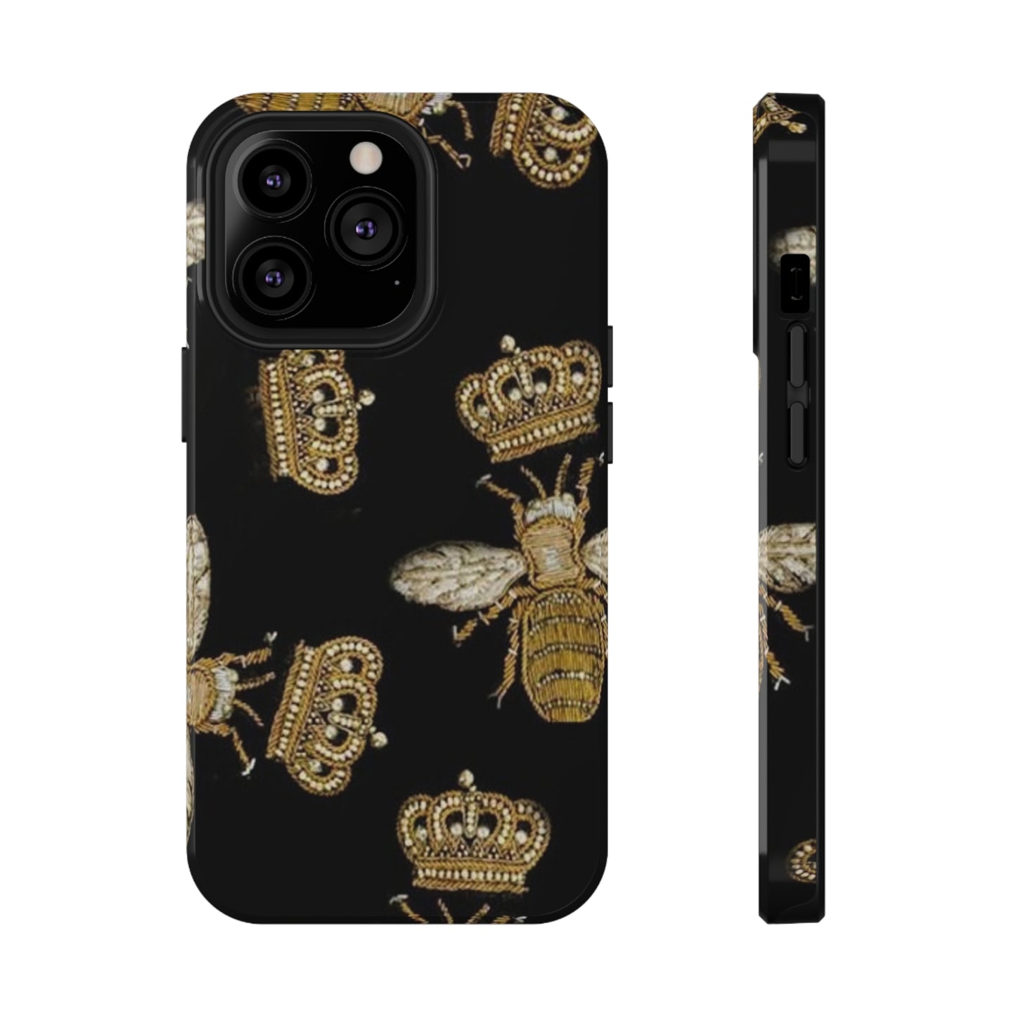 Queen Bee Print Impact-Resistant Cases