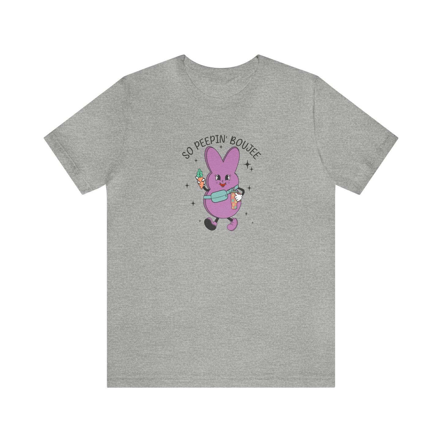 So Peepin’ Boujee Print Jersey Short Sleeve Tee