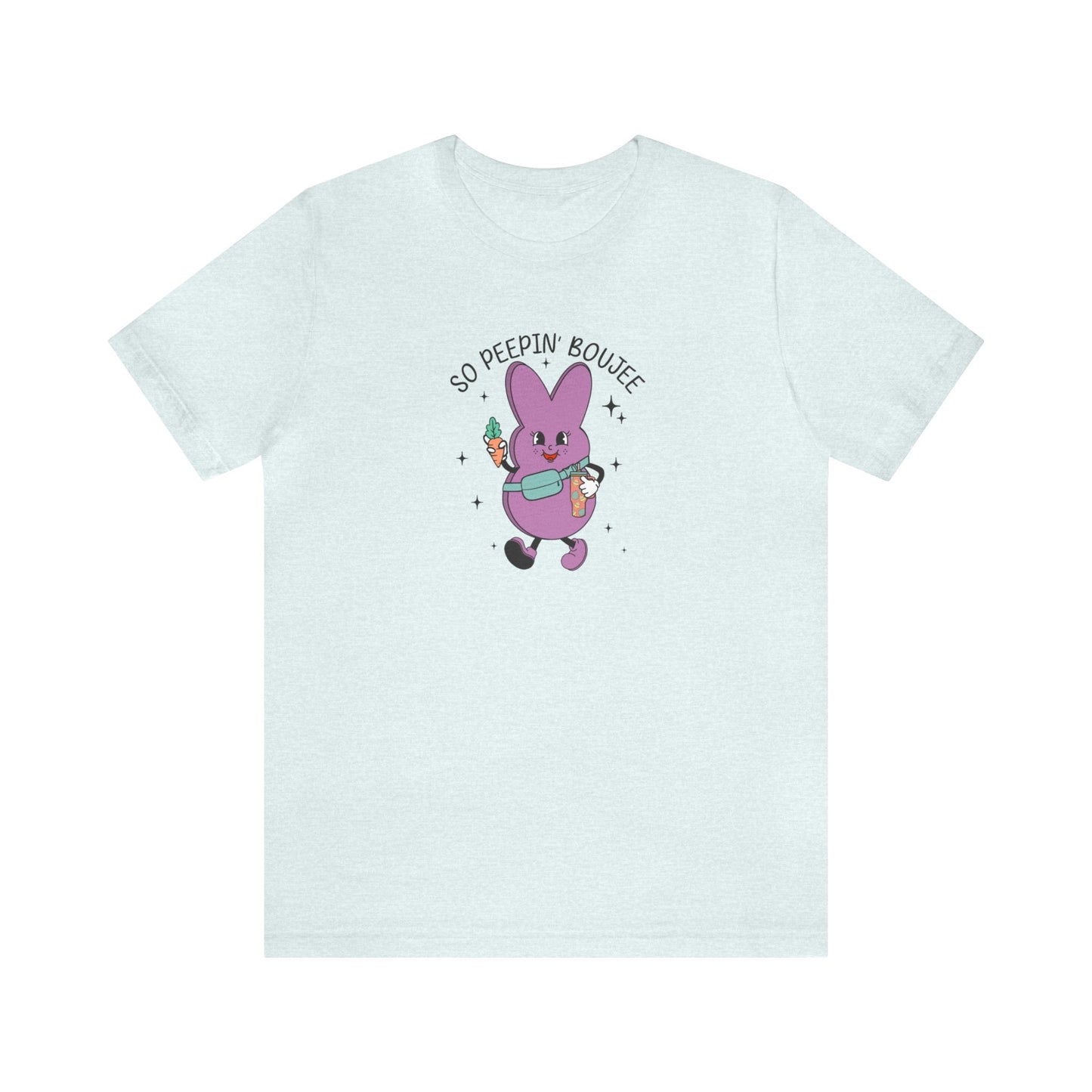 So Peepin’ Boujee Print Jersey Short Sleeve Tee