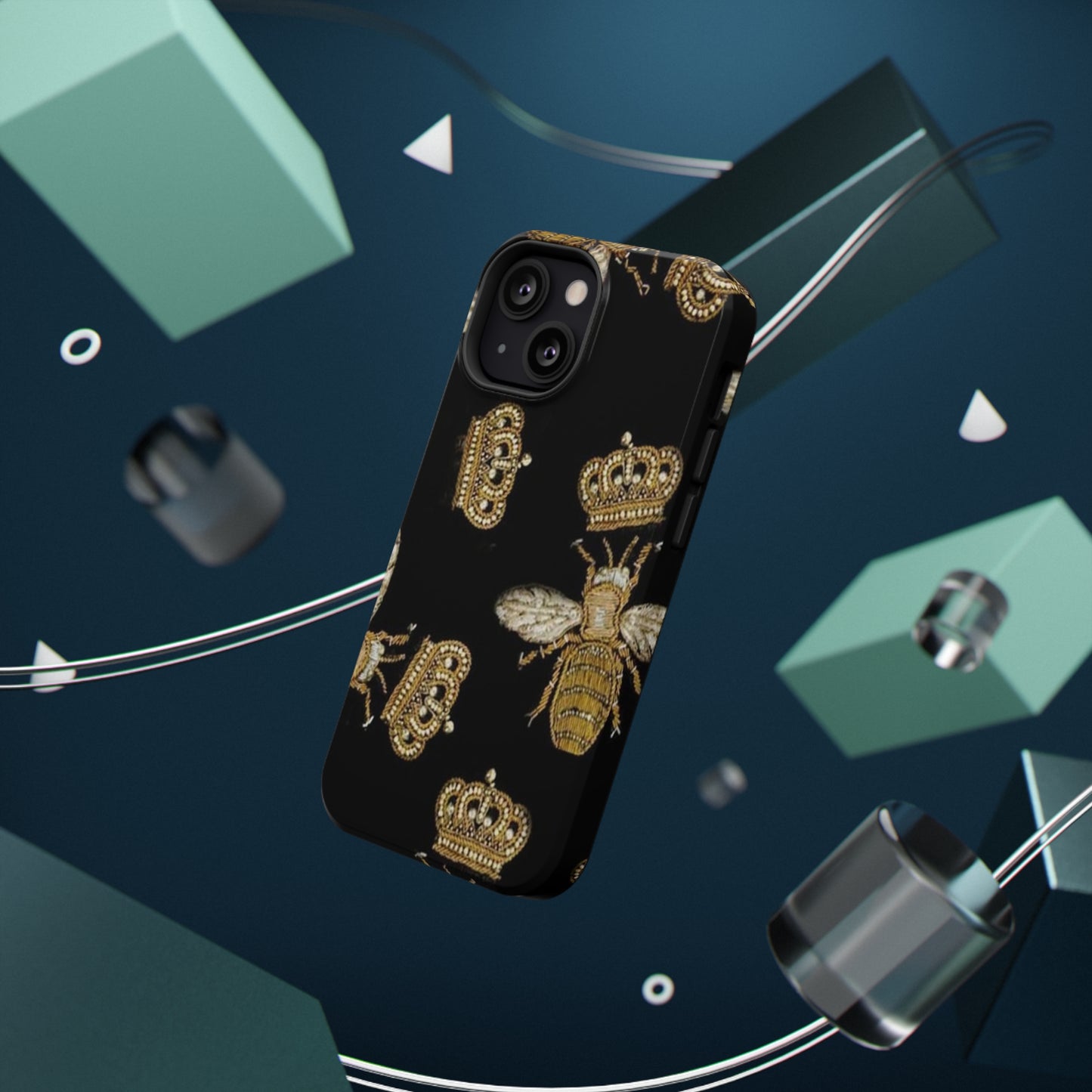 Queen Bee Print Impact-Resistant Cases