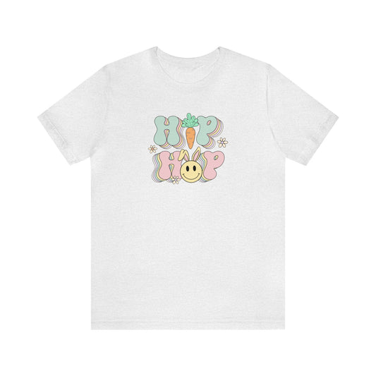 Hip Hop Print Jersey Short Sleeve Tee