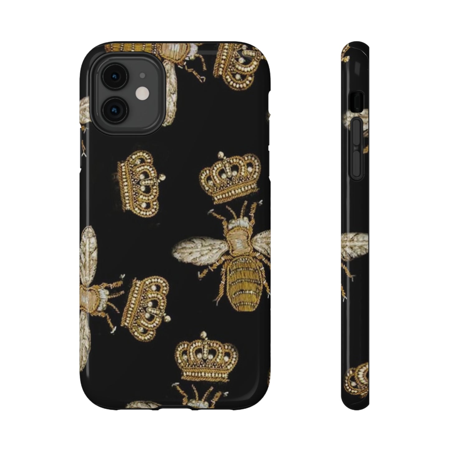 Queen Bee Print Impact-Resistant Cases