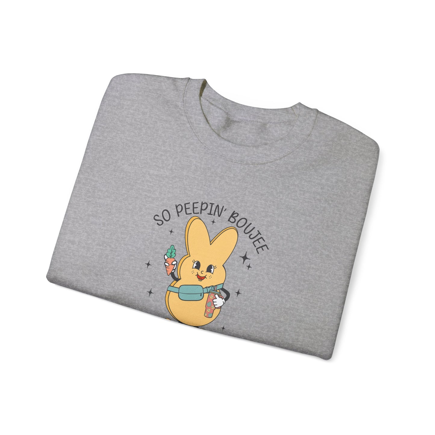 So Peein’ Boujee, Unisex Heavy Blend™ Crewneck Sweatshirt