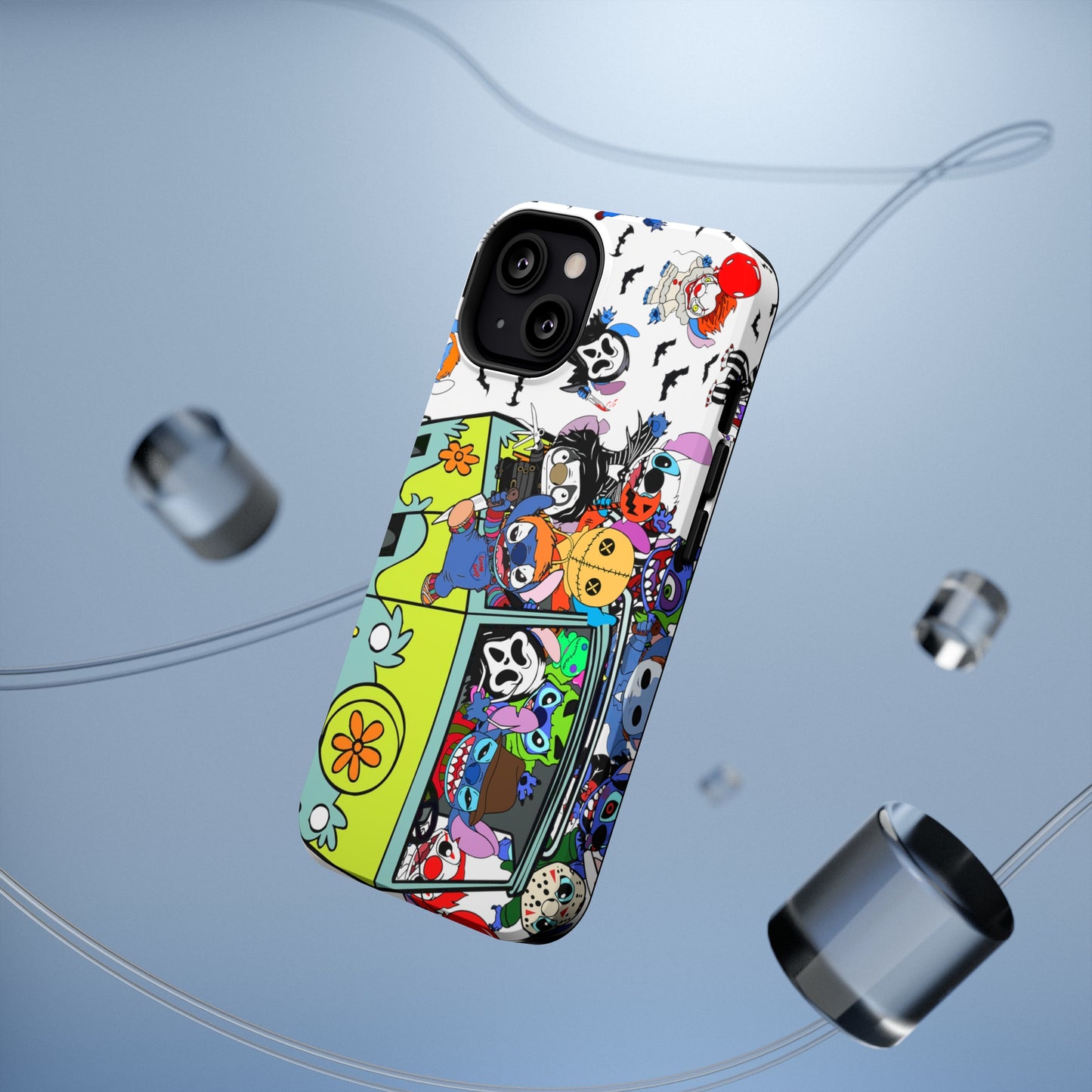 Halloween Mystery Machine Print Impact-Resistant Cases