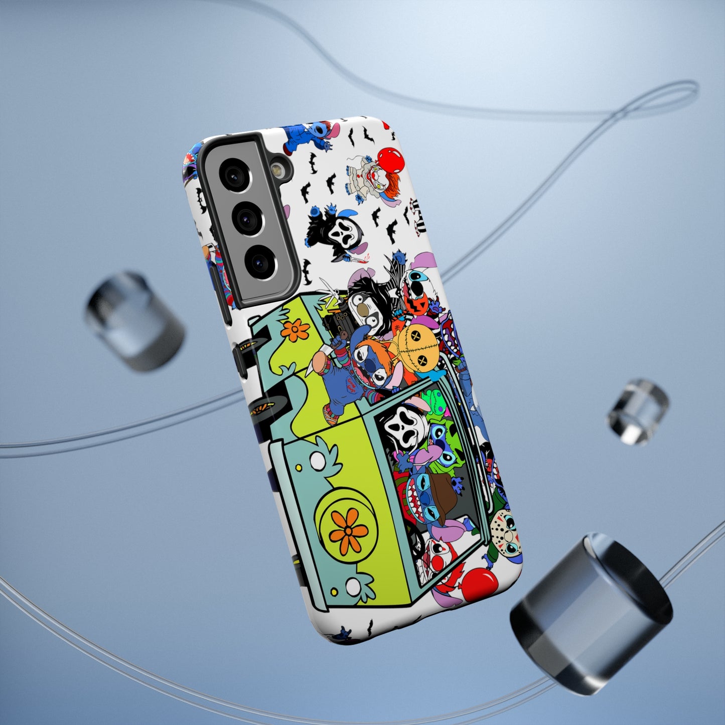 Halloween Mystery Machine Print Impact-Resistant Cases