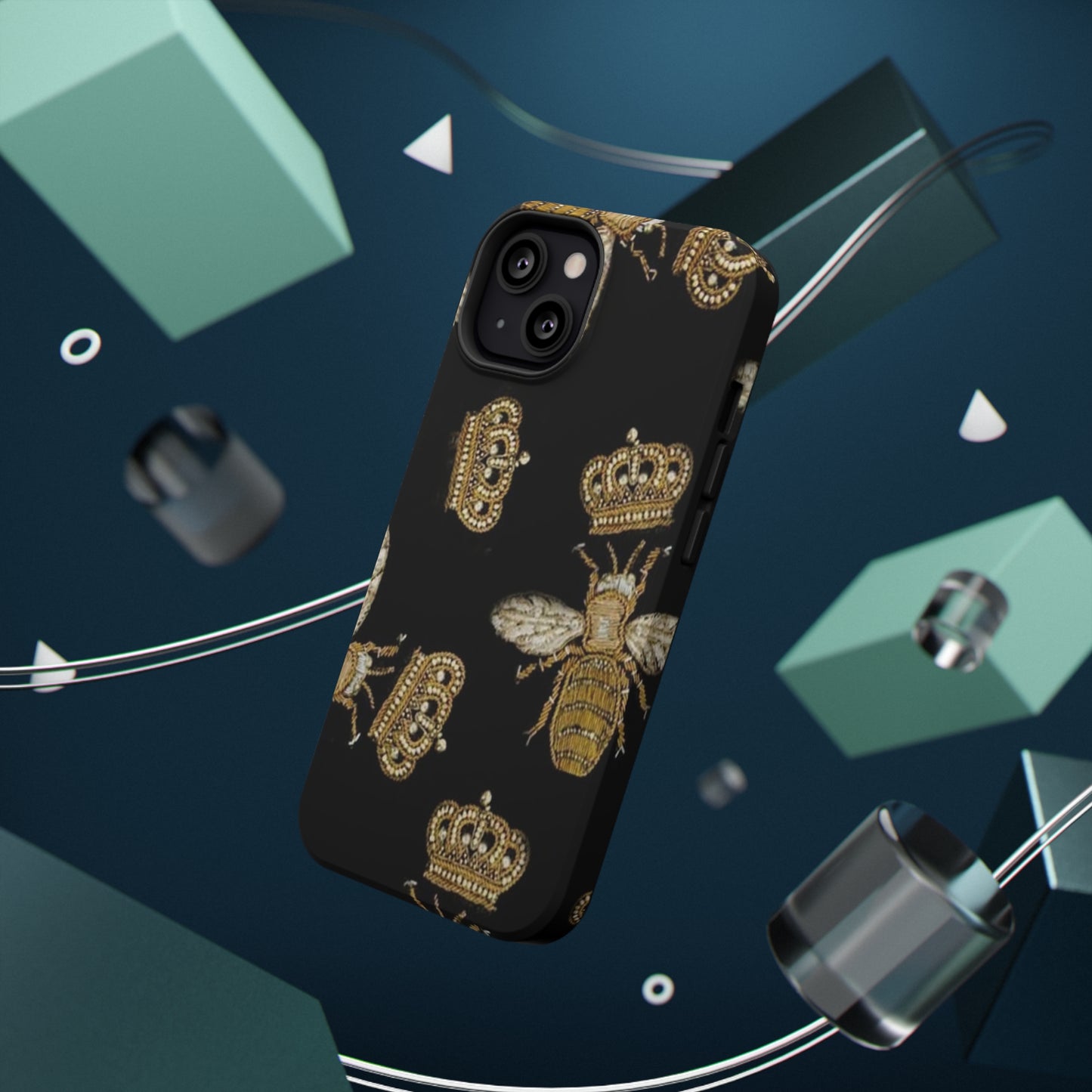 Queen Bee Print Impact-Resistant Cases