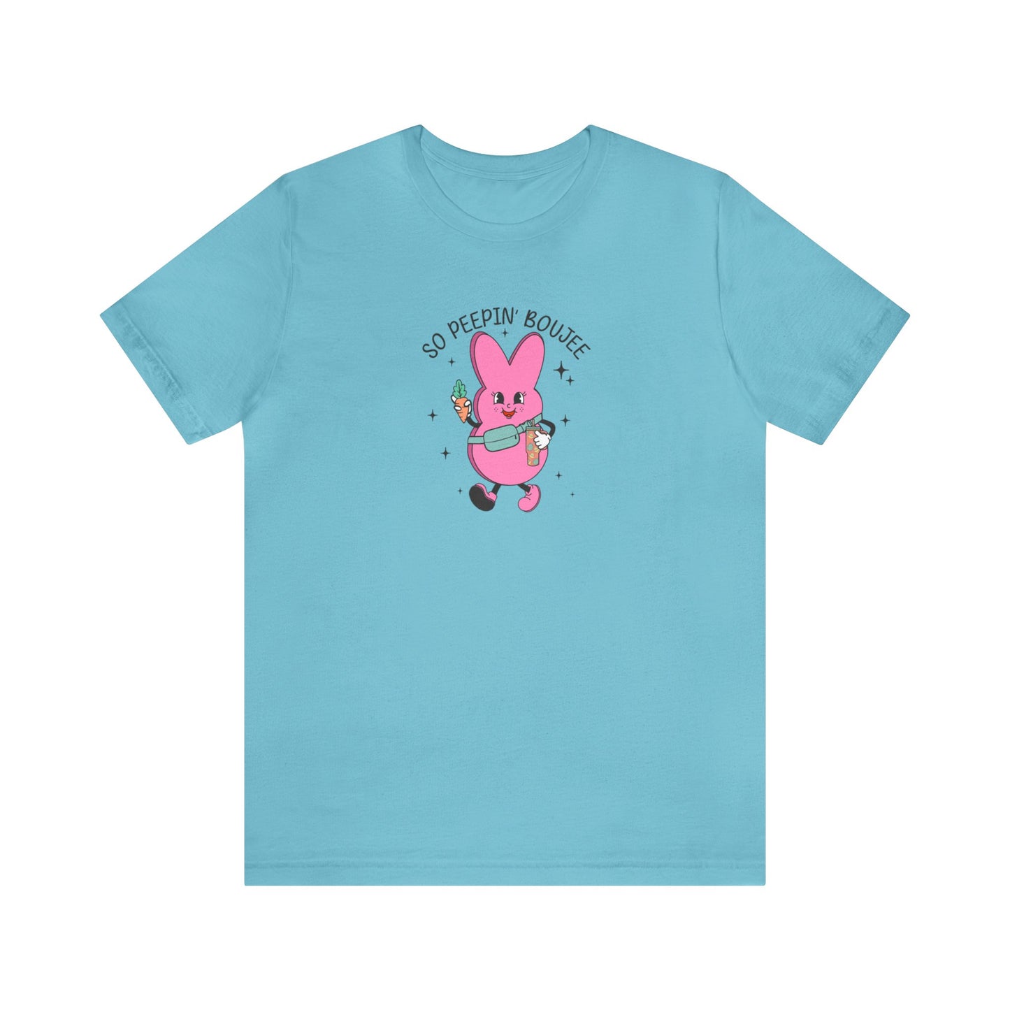 So Peepin’ Boujee Print Jersey Short Sleeve Tee