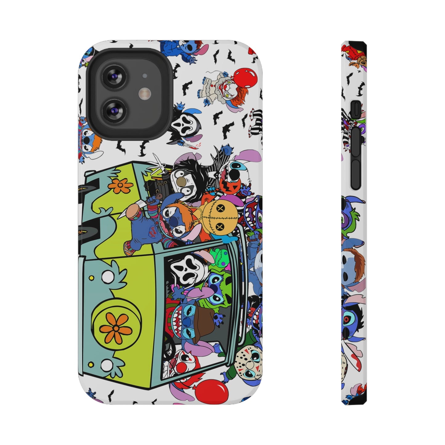 Halloween Mystery Machine Print Impact-Resistant Cases