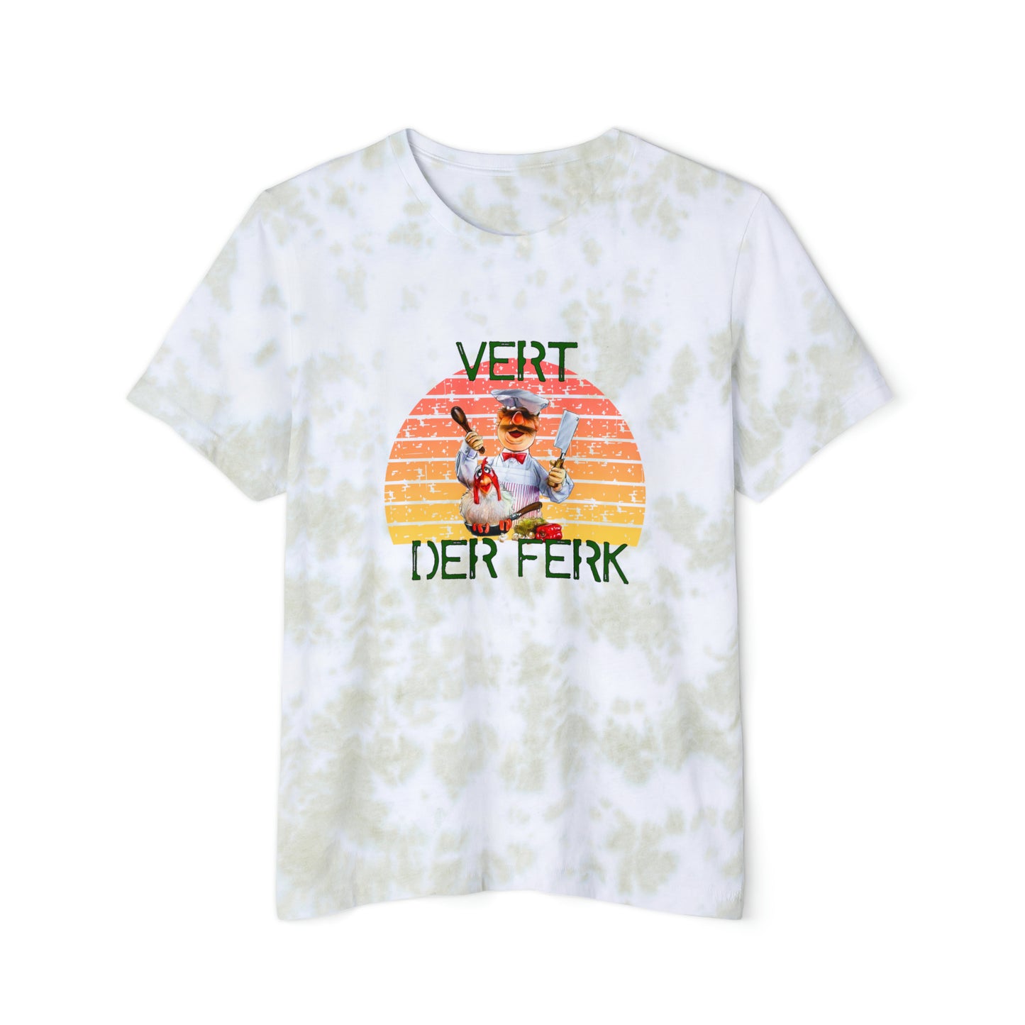 What Da Ferk Unisex FWD Fashion Tie-Dyed T-Shirt