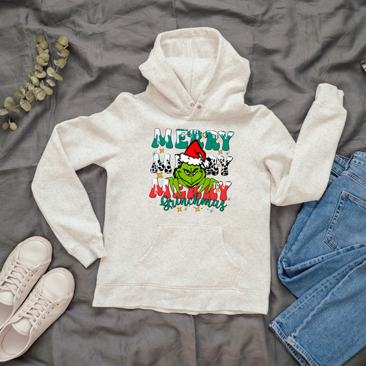 Merry Merry Grinchmas, Unisex Hoodie