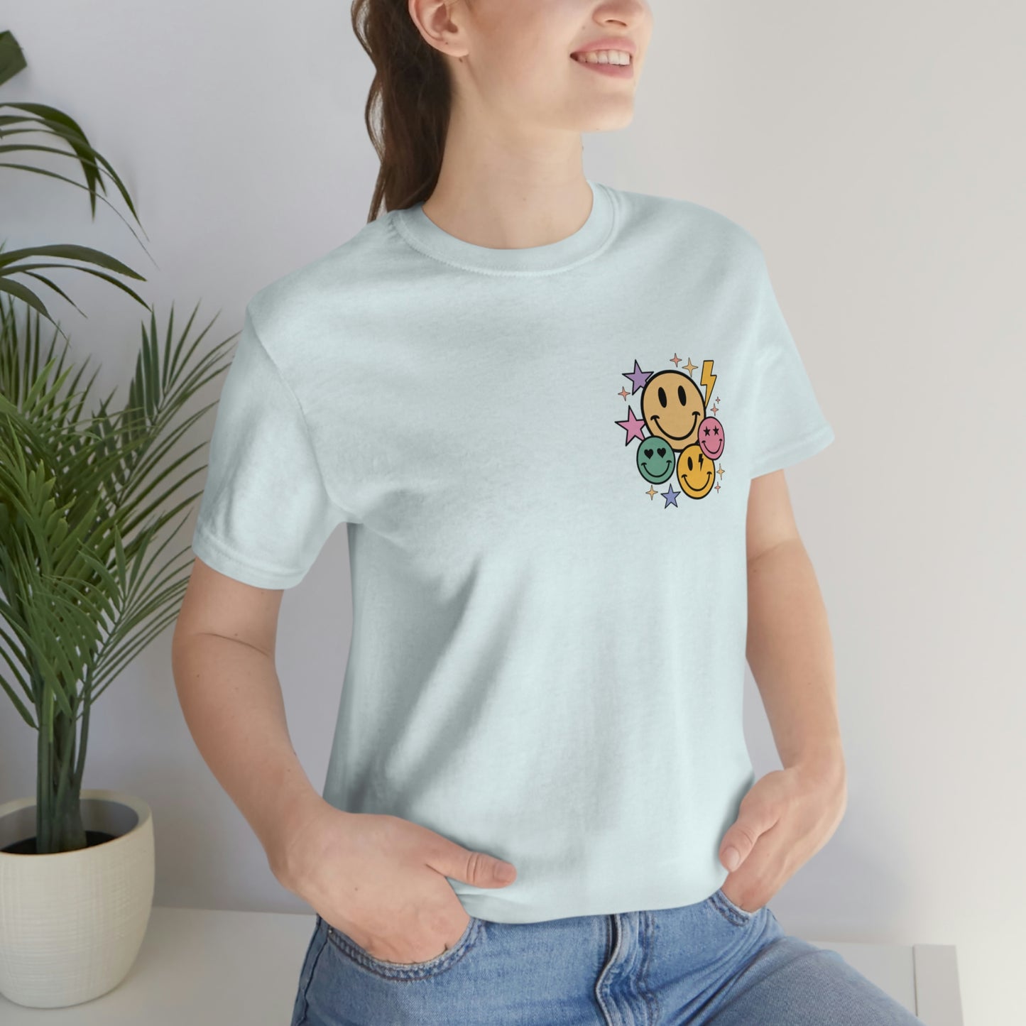 You Are, Smiley Faces, Jersey Short Sleeve Tee