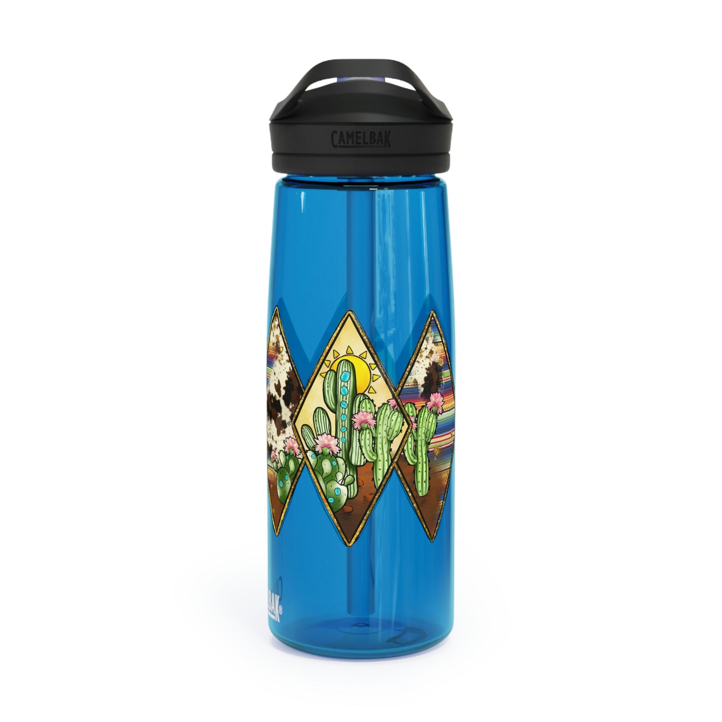 Western Cactus Print, CamelBak Eddy®  Water Bottle, 20oz\25oz