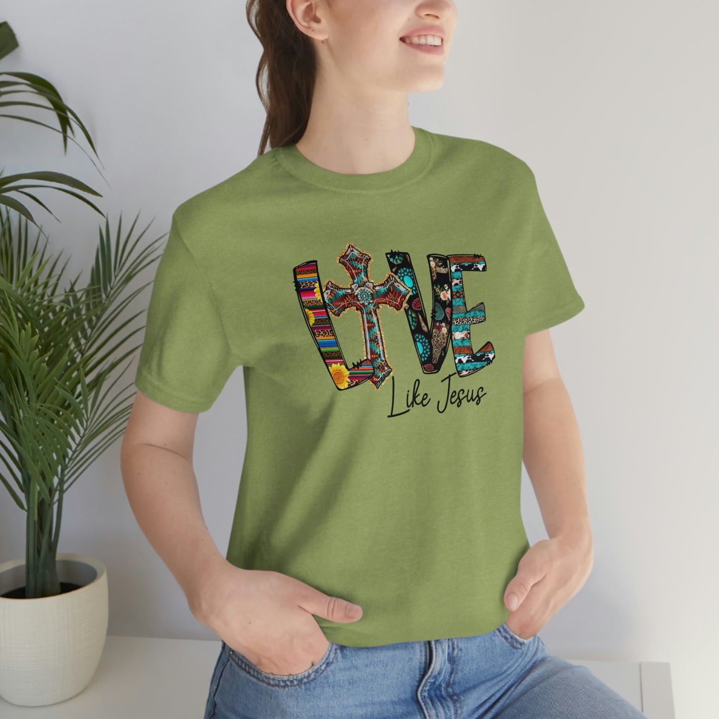 Live Like Jesus Unisex Jersey Short Sleeve Tee