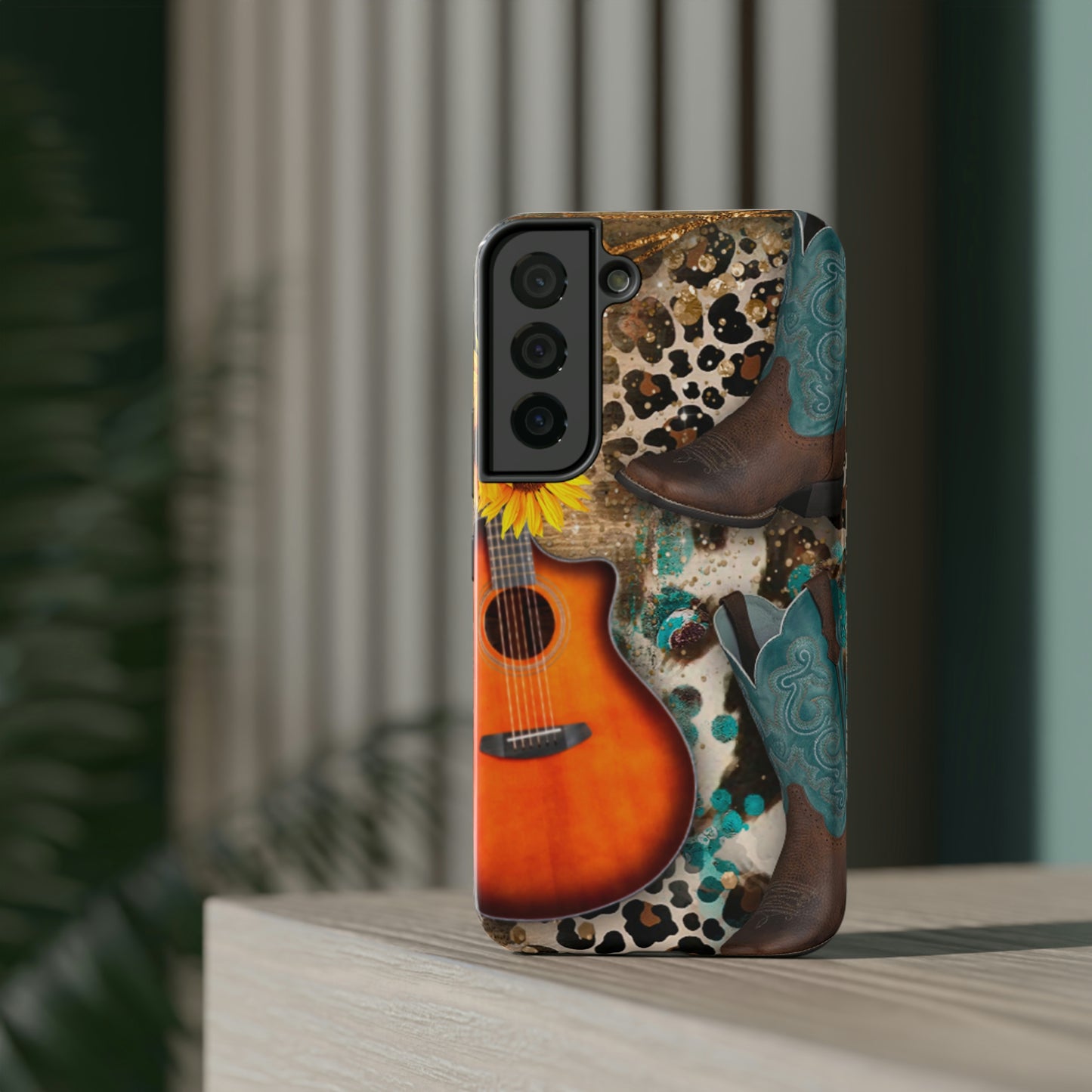 Country Music Print Impact-Resistant Cases