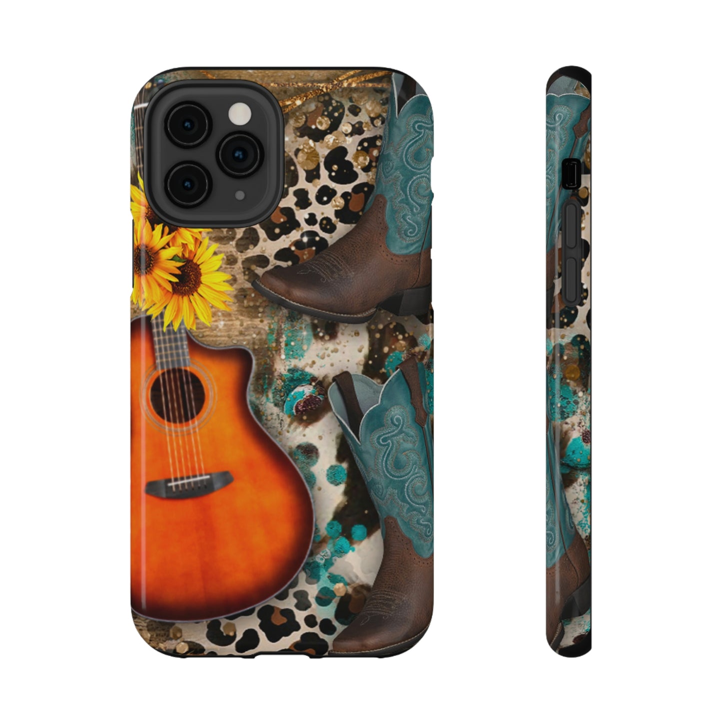 Country Music Print Impact-Resistant Cases