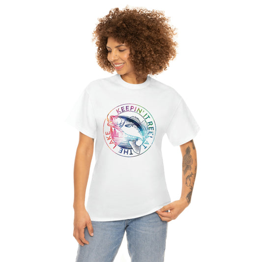 Keeping It Reel At The Lake Heavy Cotton Tee