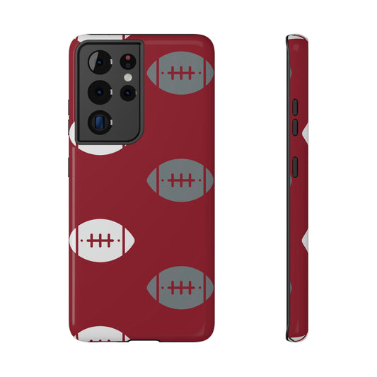 Football Print Impact-Resistant Cases