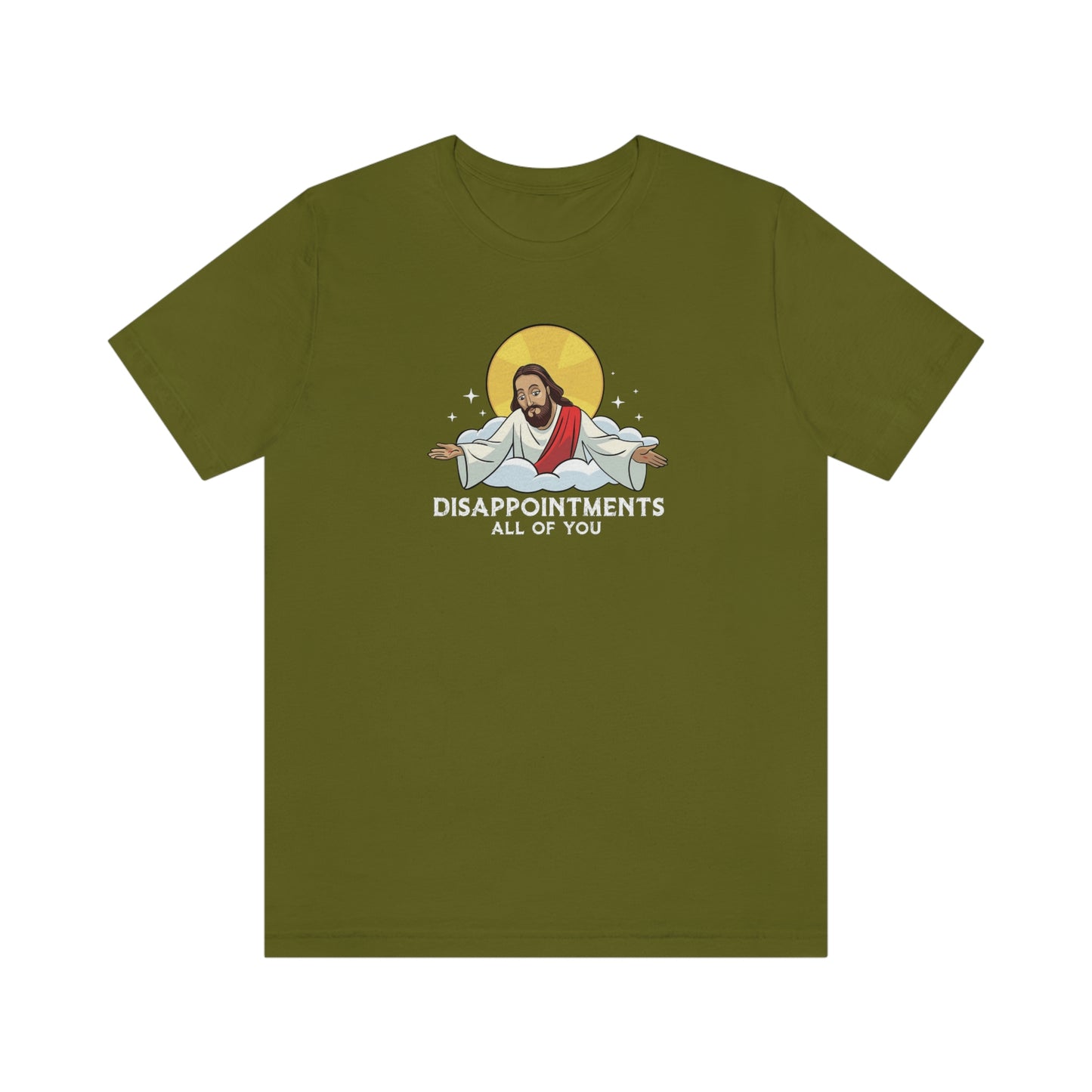 Funny Jesus, Disappointments All Of You, Jersey Short Sleeve Tee