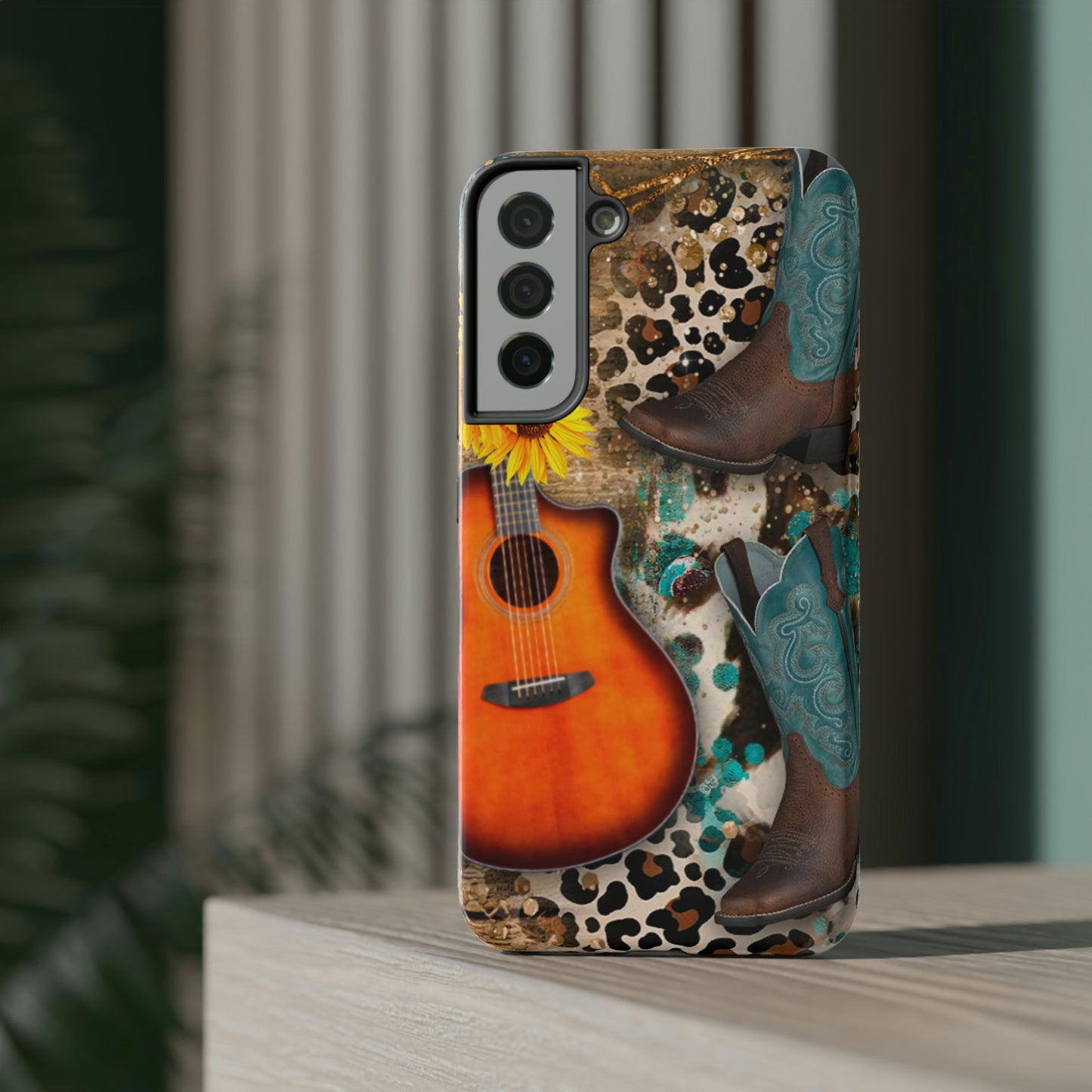 Country Music Print Impact-Resistant Cases