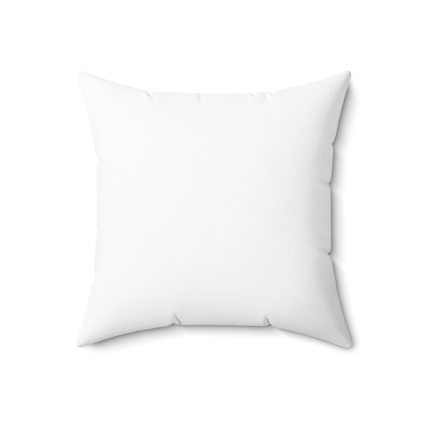 Vintage Rose Skull Print, Faux Suede Square Pillow